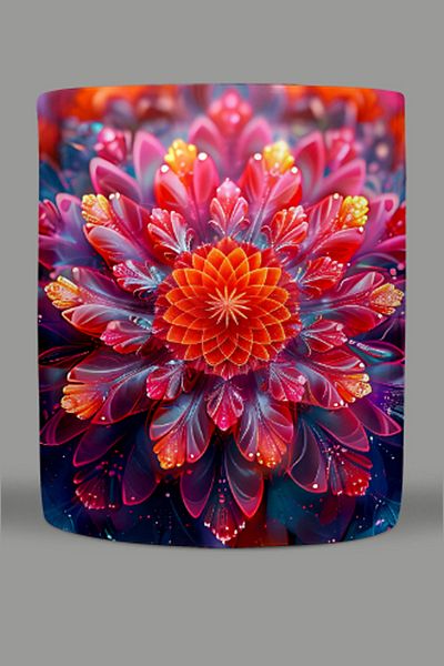 Fizello Mandala Themed Mug