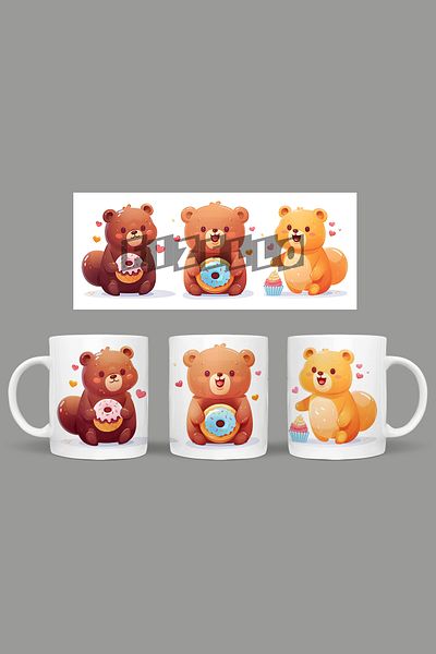 Fizello Bear - Bear Themed Mug