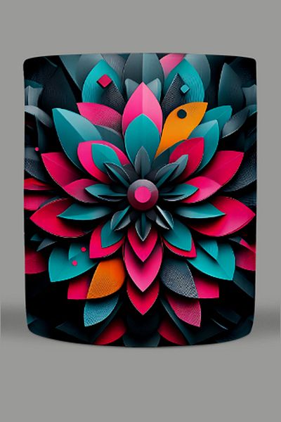 Fizello Mandala Themed Mug
