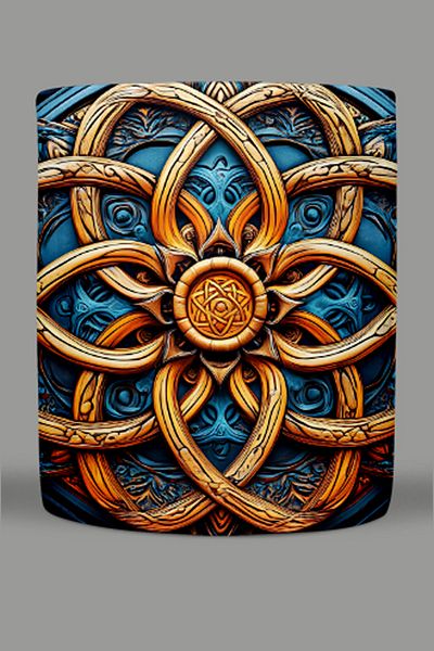 Fizello Mandala Themed Mug