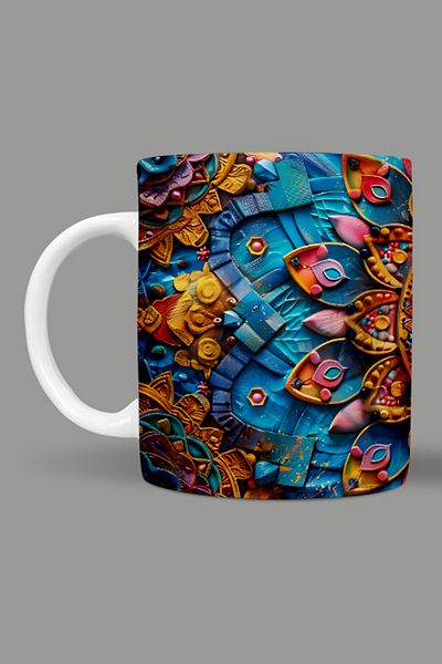 Fizello Mandala Themed Mug