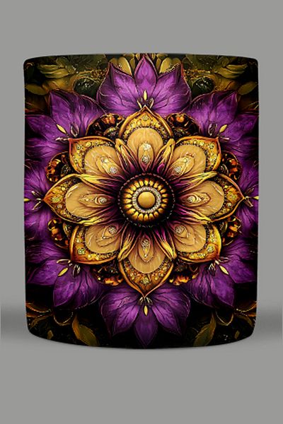 Fizello Mandala Themed Mug