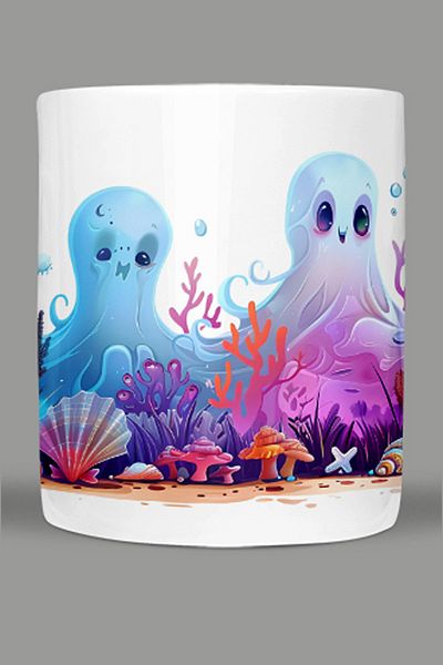Fizello Cute Ghots - Cute Ghots Themed Mug