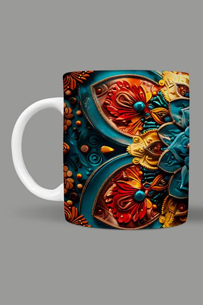 Fizello Mandala Themed Mug