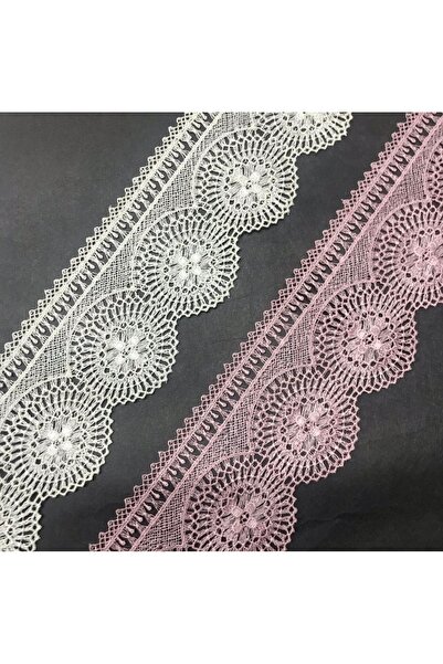 Butik İğne oyası güpür fransız dantel ürün imza tekstil 9 metre masa örtüsü k...