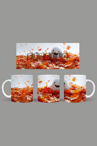 Fizello Cute Ghots - Cute Ghots Themed Mug