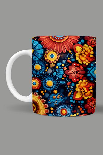 Fizello Mandala Themed Mug