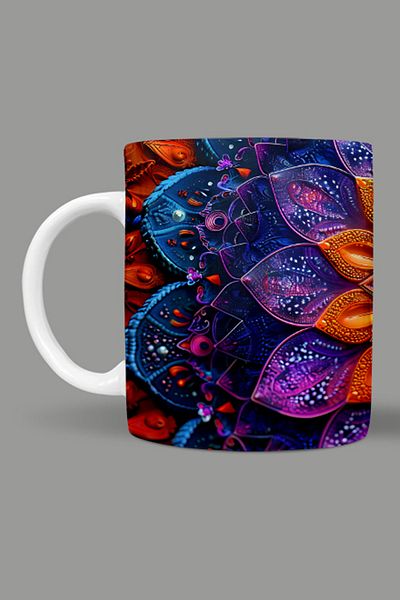 Fizello Mandala Themed Mug