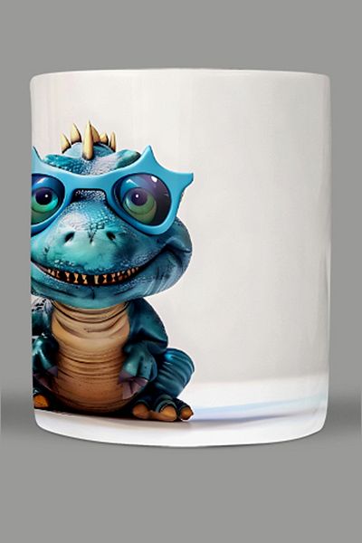 Fizello Cute Dinosaurs - Cute Dinosaur Themed Mug