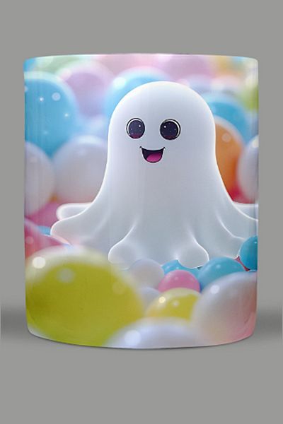 Fizello Cute Ghots - Cute Ghots Themed Mug