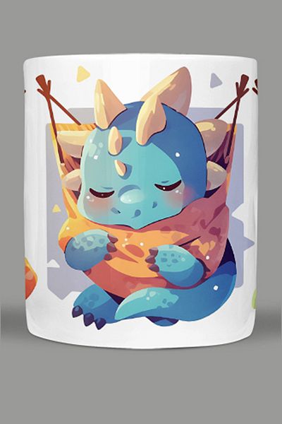 Fizello Cute Dinosaurs - Cute Dinosaur Themed Mug