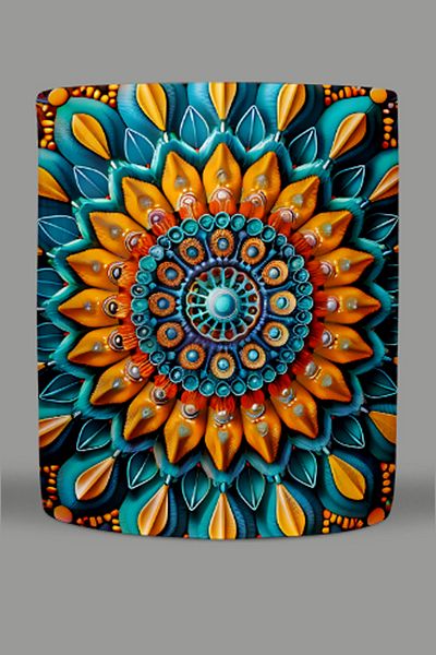 Fizello Mandala Themed Mug