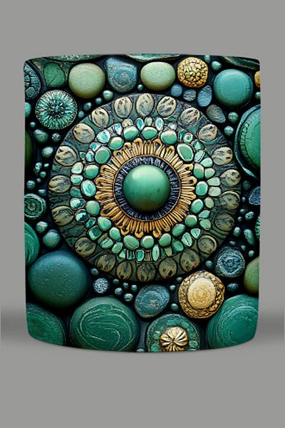 Fizello Mandala Themed Mug