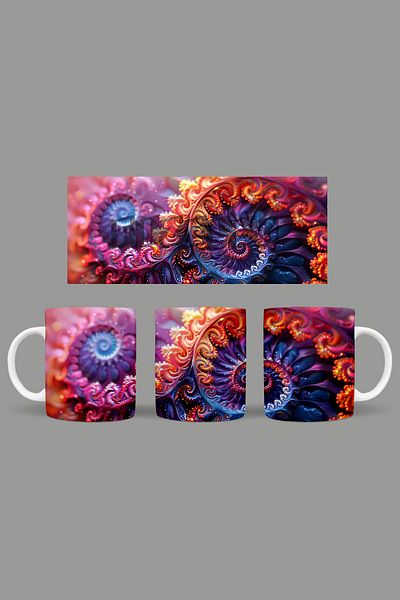 Fizello Mandala Themed Mug