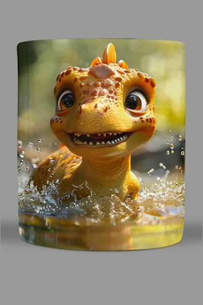 Fizello Cute Dinosaurs - Cute Dinosaur Themed Mug