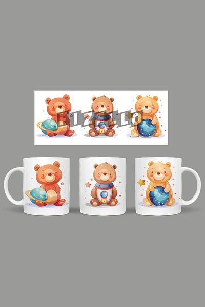 Fizello Bear - Bear Themed Mug