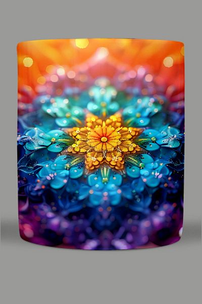 Fizello Mandala Themed Mug