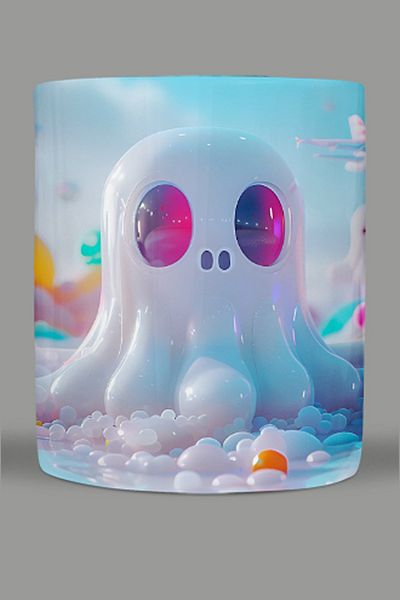 Fizello Cute Ghots - Cute Ghots Themed Mug