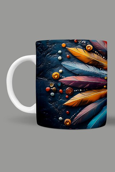 Fizello Mandala Themed Mug