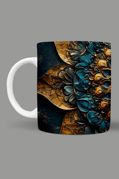Fizello Mandala Themed Mug