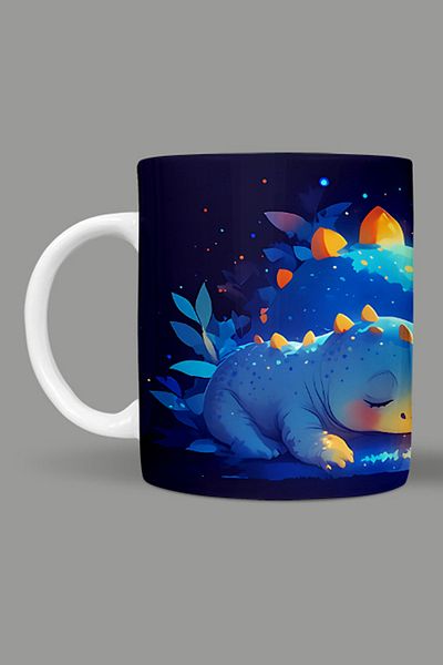 Fizello Cute Dinosaurs - Cute Dinosaur Themed Mug