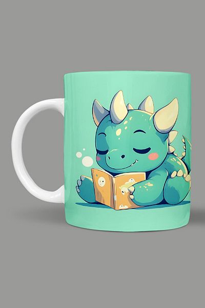 Fizello Cute Dinosaurs - Cute Dinosaur Themed Mug