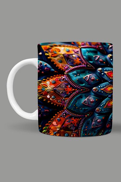 Fizello Mandala Themed Mug