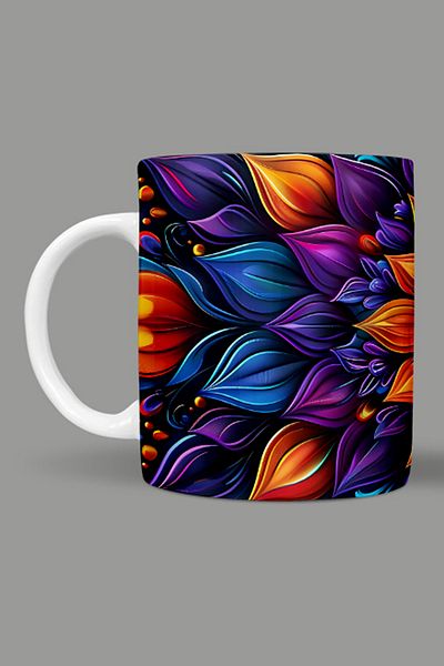 Fizello Mandala Themed Mug