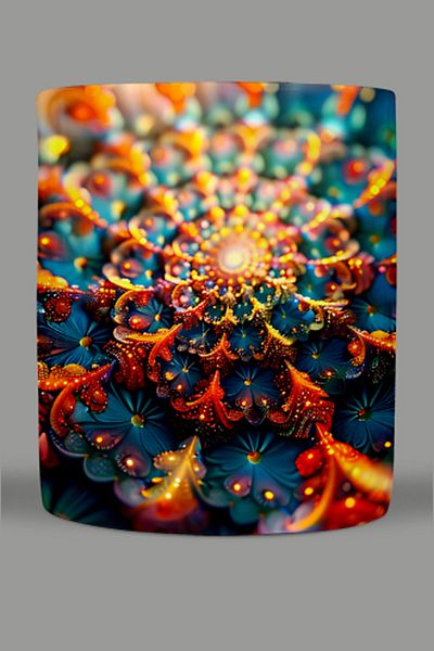 Fizello Mandala Themed Mug