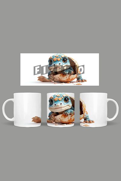 Fizello Cute Dinosaurs - Cute Dinosaur Themed Mug