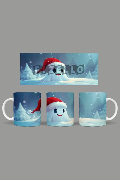 Fizello Cute Ghots - Cute Ghots Themed Mug