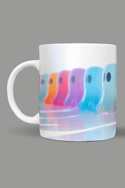Fizello Cute Ghots - Cute Ghots Themed Mug