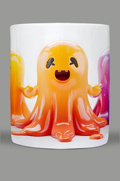 Fizello Cute Ghots - Cute Ghots Themed Mug