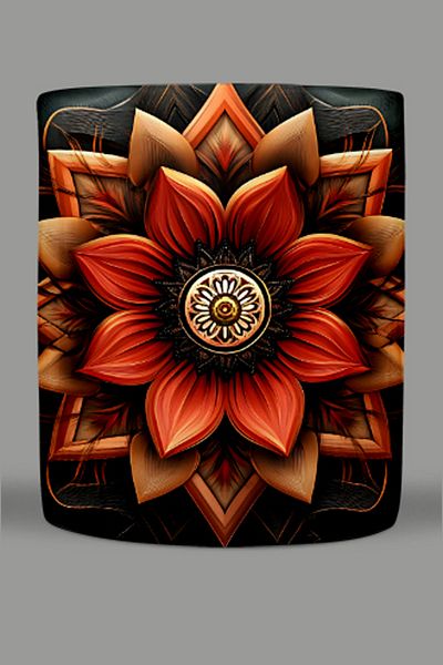 Fizello Mandala Themed Mug