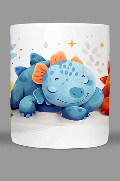 Fizello Cute Dinosaurs - Cute Dinosaur Themed Mug