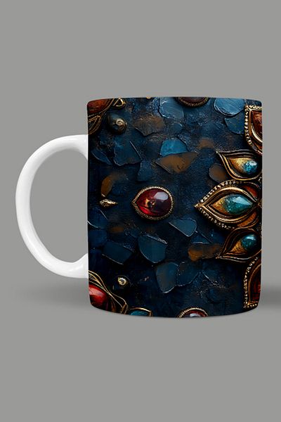 Fizello Mandala Themed Mug