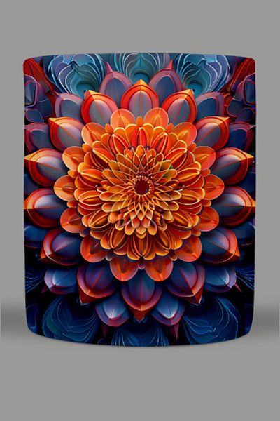 Fizello Mandala Themed Mug