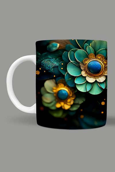 Fizello Mandala Themed Mug