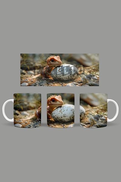 Fizello Cute Dinosaurs - Cute Dinosaur Themed Mug
