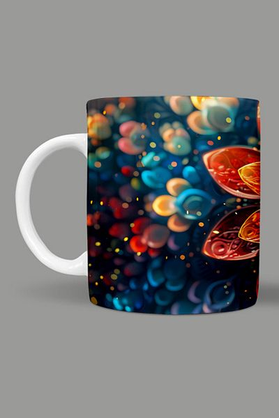 Fizello Mandala Themed Mug