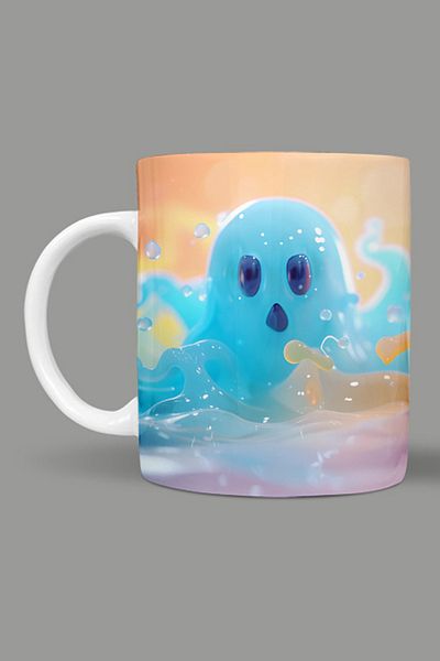 Fizello Cute Ghots - Cute Ghots Themed Mug