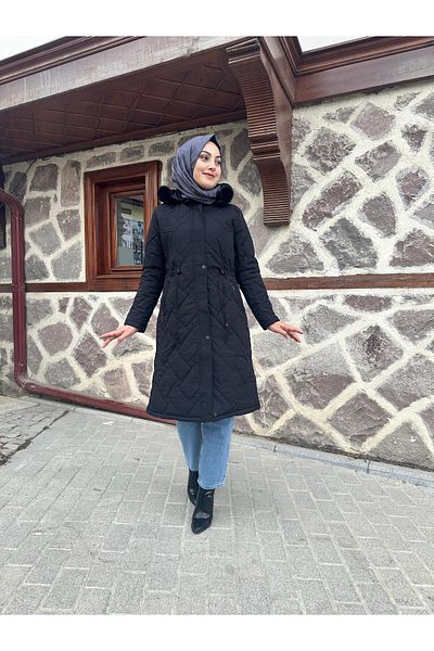 sümeyra Καπιτονέ Παλτό μεσαίου μεγέθους με φόδρα
