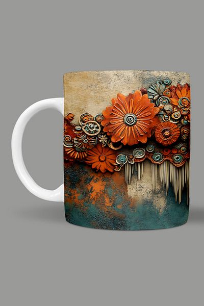 Fizello Mandala Themed Mug