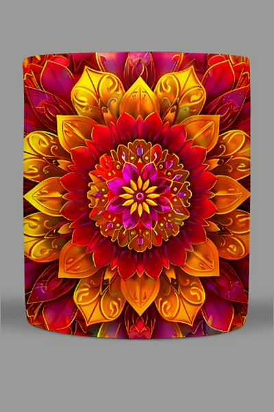 Fizello Mandala Themed Mug