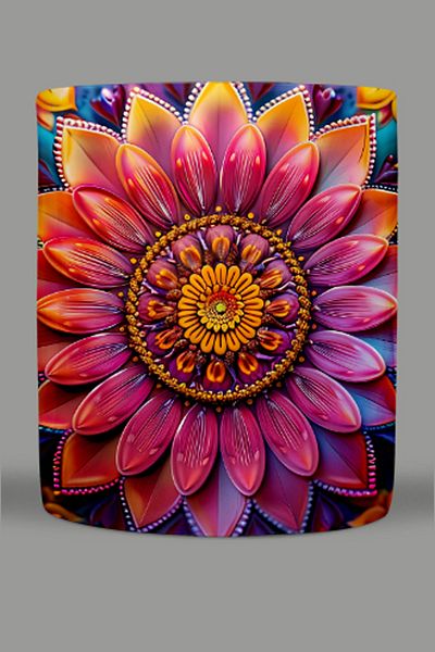 Fizello Mandala Themed Mug