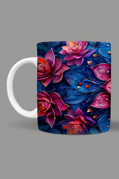Fizello Mandala Themed Mug