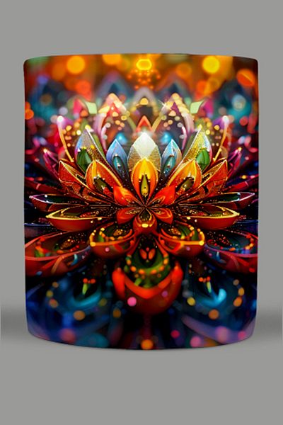 Fizello Mandala Themed Mug