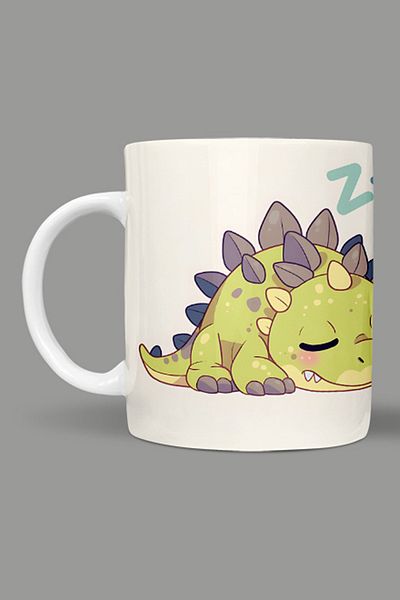 Fizello Cute Dinosaurs - Cute Dinosaur Themed Mug