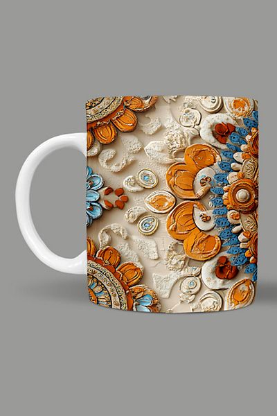 Fizello Mandala Themed Mug