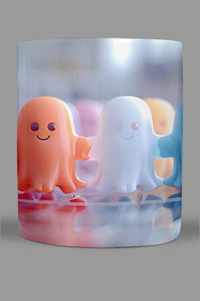 Fizello Cute Ghots - Cute Ghots Themed Mug